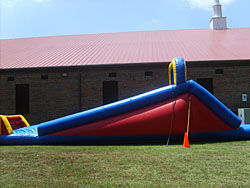 giant water slide-side view